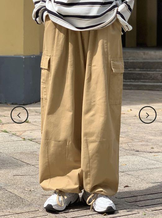 最安値挑戦】 新品未着用oversized cargo pants 2 xl 