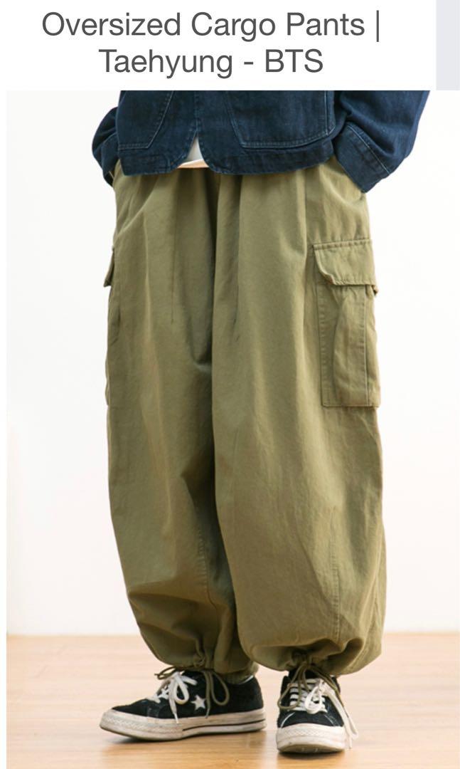 And Wander Oversized Cargo Pants - Khaki Brown | Garmentory