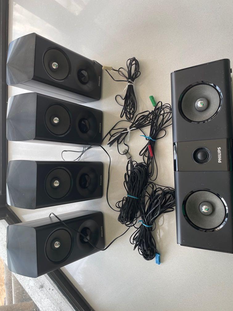 Philips surround sound speakers, 音響器材, Soundbar、揚聲器、藍牙喇叭、耳擴 Carousell