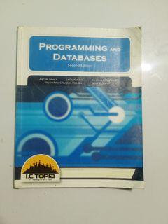 Programming and Databases Second Edition Book