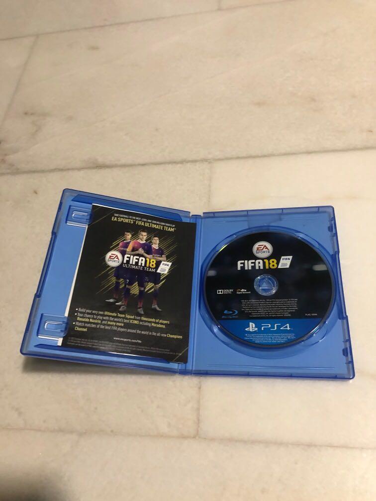 PS4) Fifa 18, Video Gaming, Video Games, PlayStation on Carousell