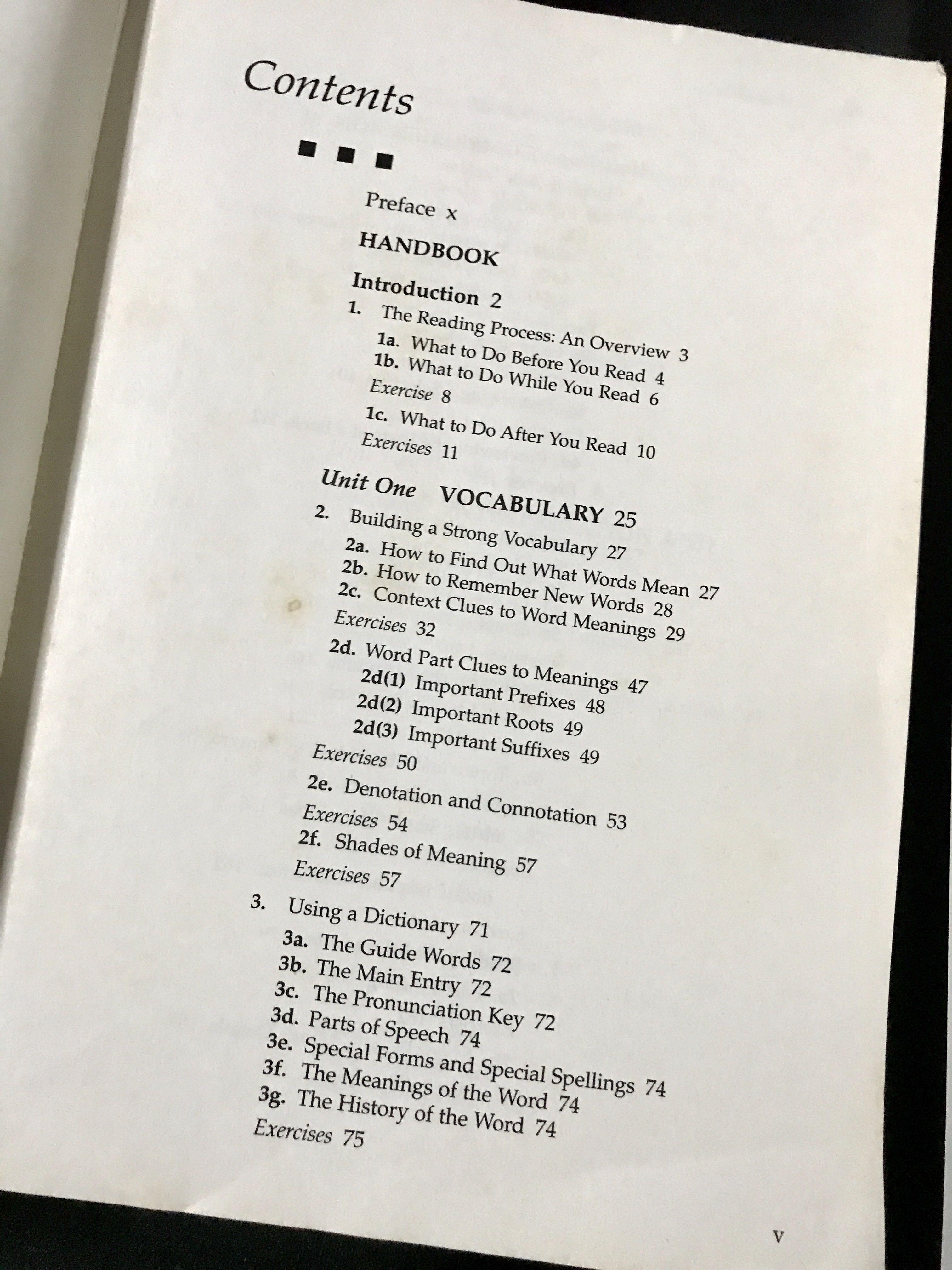 Reading Skills Handbook Annotated Instructor's Edition [7th Edition] by ...