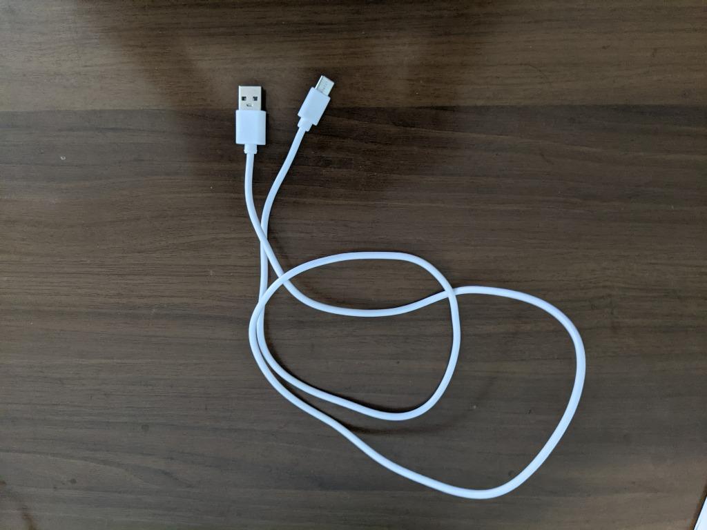 [Ready Stock] Rectangular USB to Type-C Cable Adapter White Colour ...