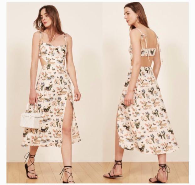 Reformation alessa dress sale