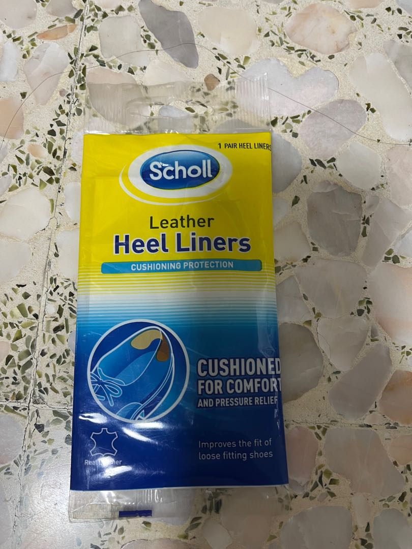 Scholl leather heel liners hotsell