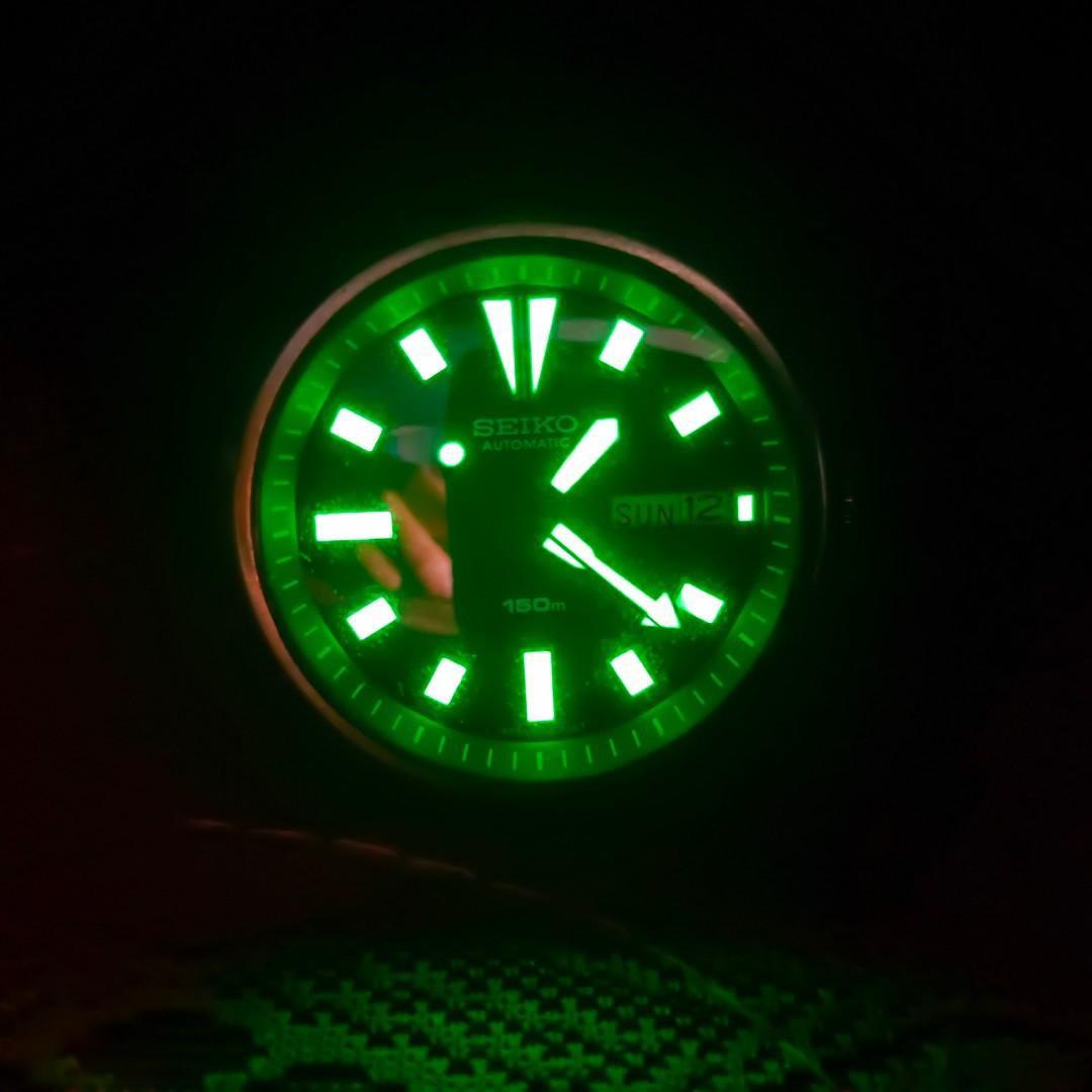 Seiko mini helmet Mod Automatic Original, Fesyen Pria, Jam Tangan di