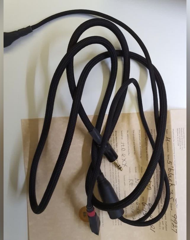 Sennheiser custom Periapt cable, Audio 