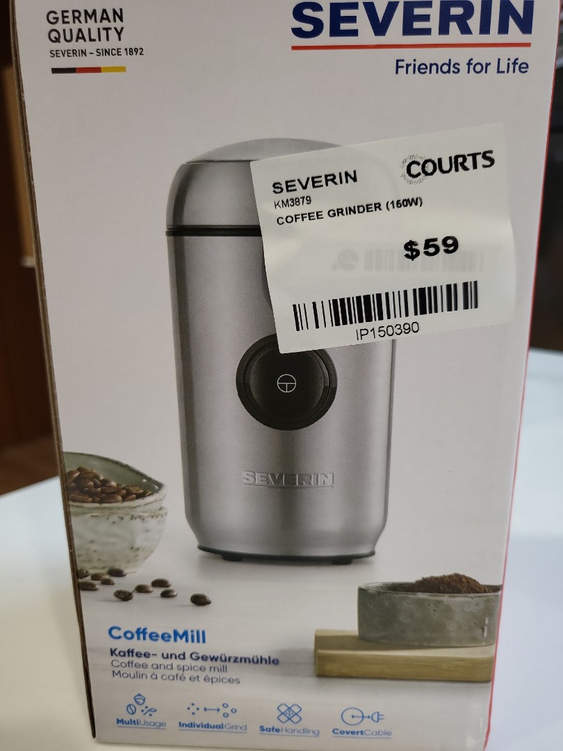 Severin Coffee Grinder, TV & Home Appliances, Kitchen Appliances
