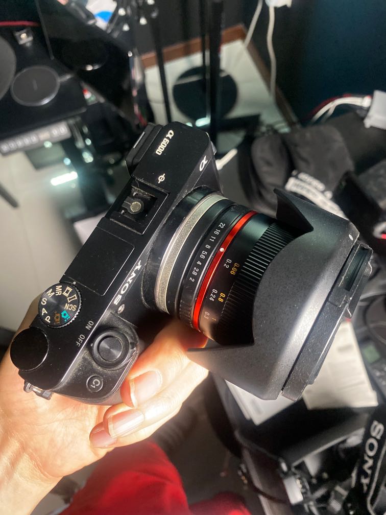 SONY A6000 + SAMYANG 12MM Lens, Photography, Cameras on Carousell