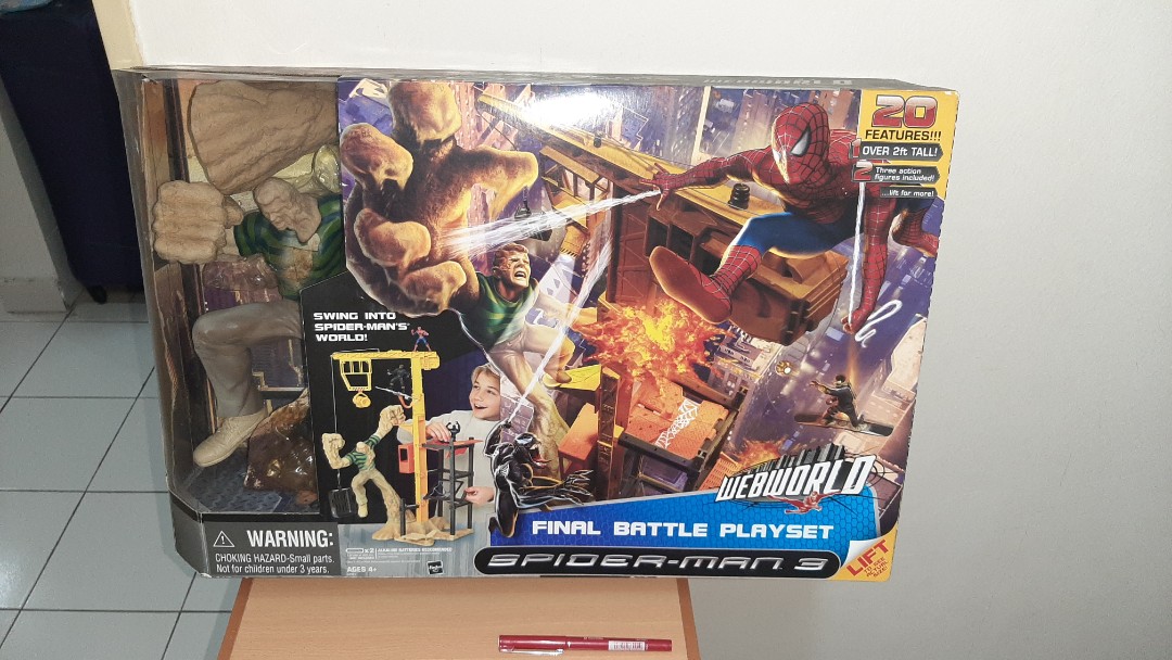 Spiderman 3 playset store