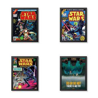 Star Wars Framed Poster Darth Vader Skywalker Stormtrooper