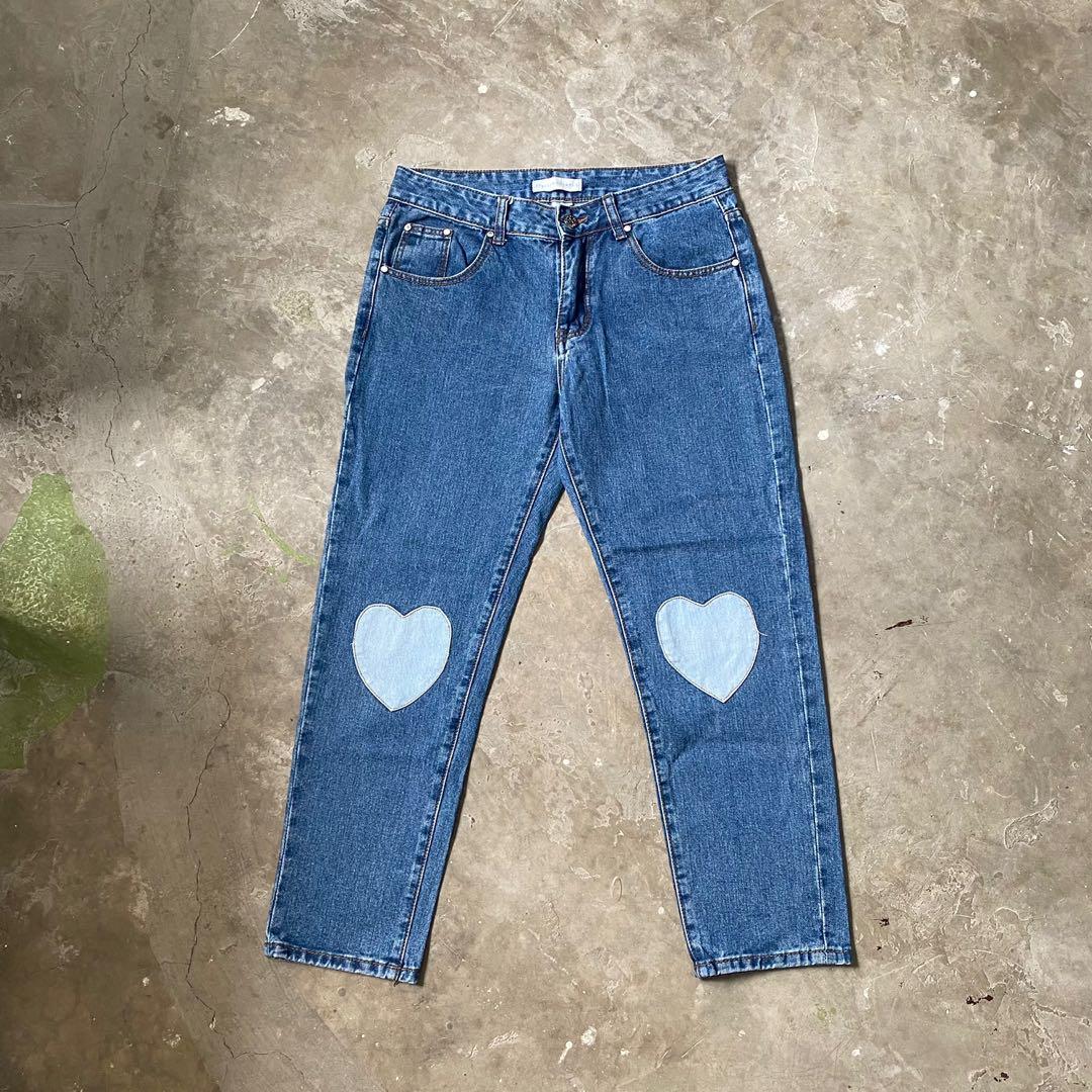 最終価格 stella mccartney heart patch denim. | ehsc.cz