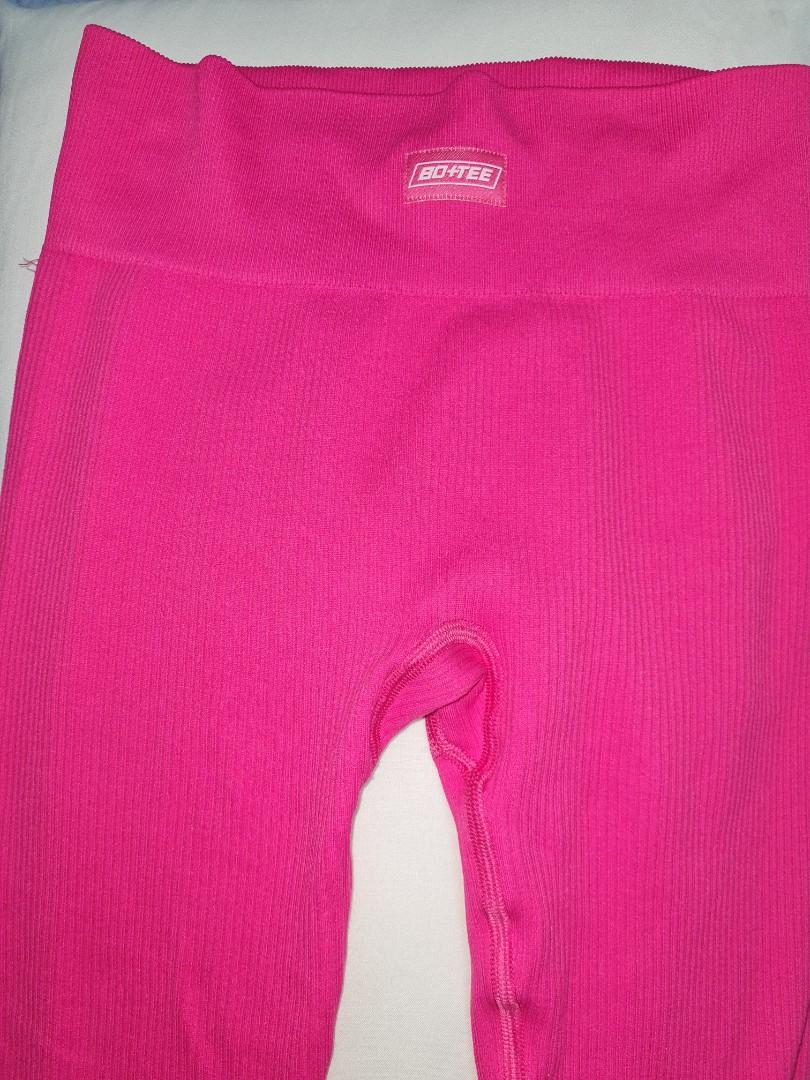 Bo + Tee Unstoppable Leggings in Pink, Women's Fashion, Activewear on  Carousell