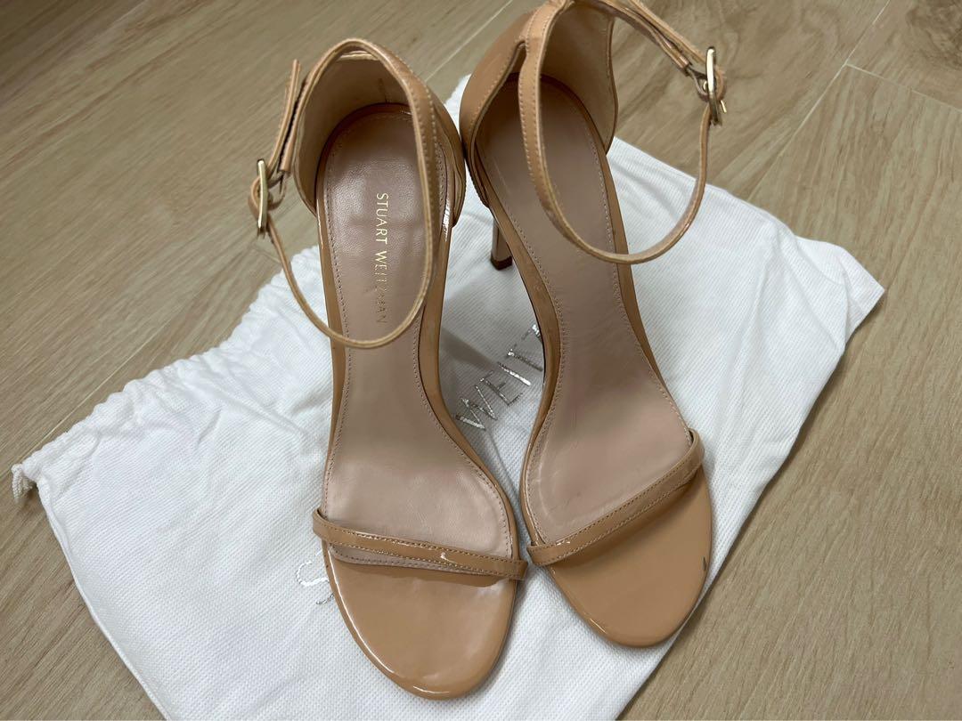Stuart Weitzman nude heels size 35 Carousell