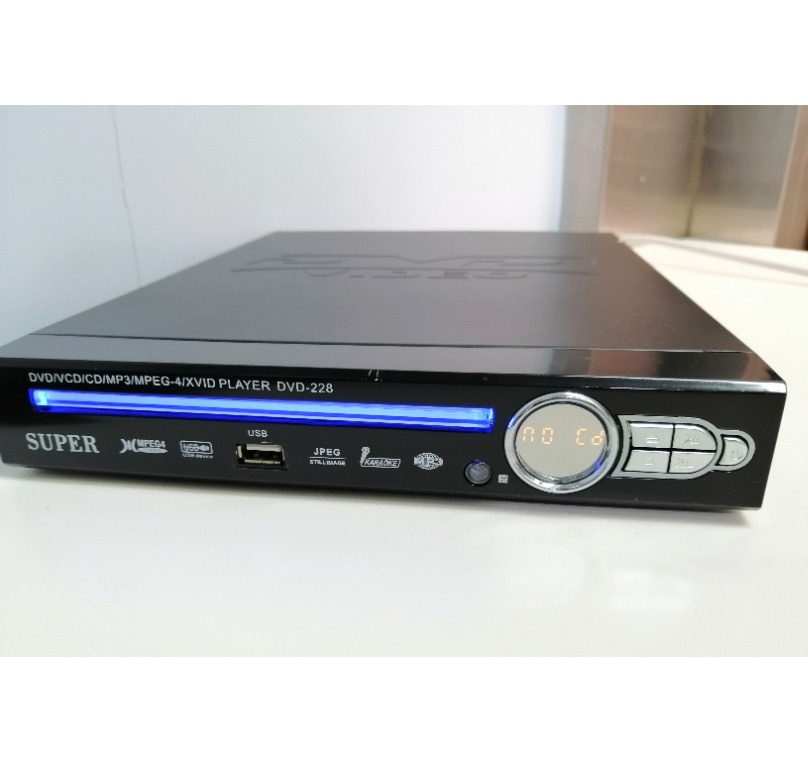 Super DVD 機 (DVD228) DVD R/DVD RW/VCD/CD/MP3/MPEG4/XVID/JPEG CD Player, 音響器材, 音樂播放裝置 MP3及CD