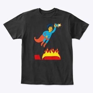 Super hero T shirt for kids/ funny T shirt design