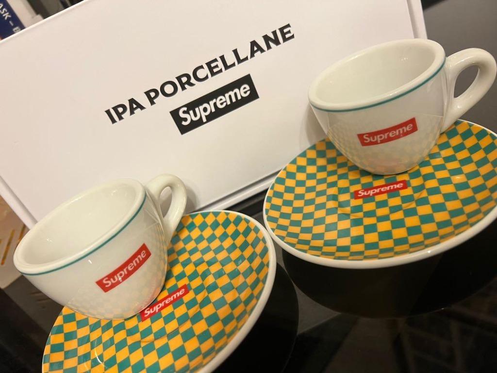 Supreme®/IPA Porcellane Aosta Espresso Set (一套兩杯兩碟) 綠色