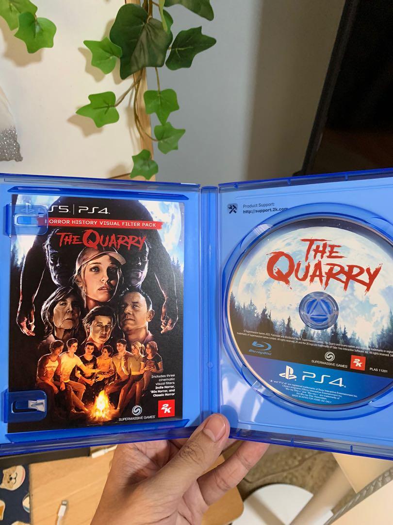 The Quarry PS4 with Horror History Visual Filter Pack, Video Gaming ...