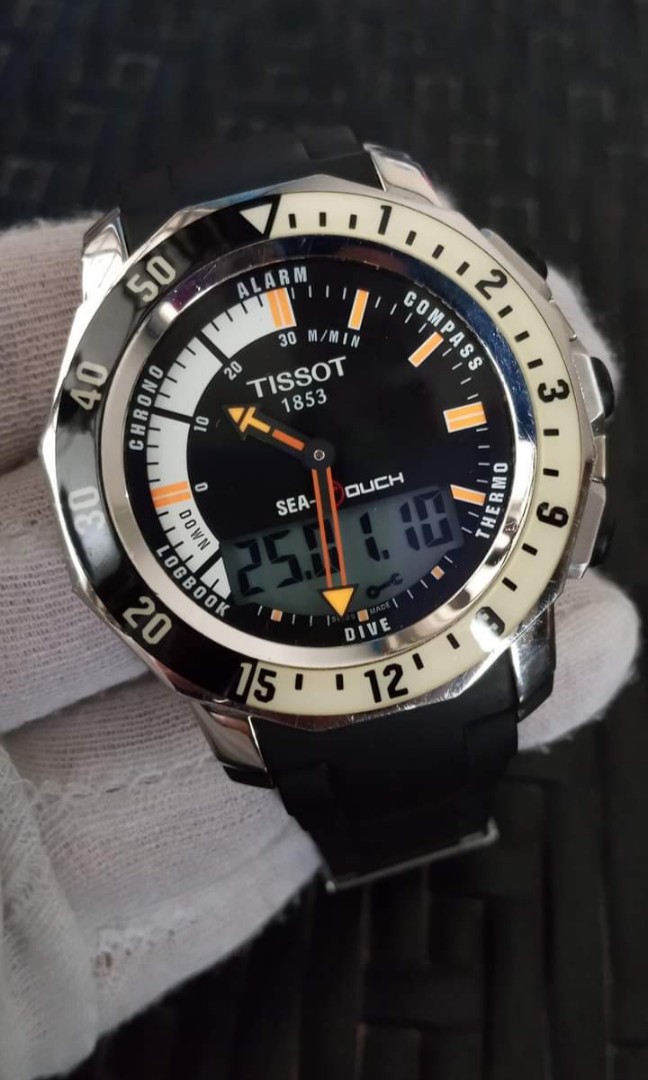 Tissot sea touch manual outlet