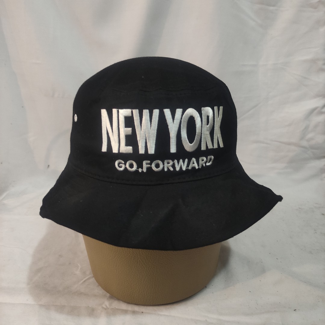 Topi bekas bucket hat new york, Fesyen 