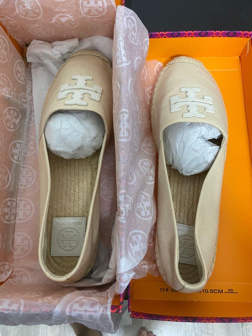 Tory Burch Espadrilles flats off white 10.5 41 Women s Fashion