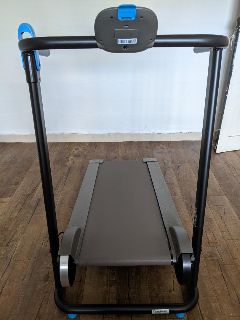 Foldable Treadmill Decathlon motorless (W100), Sports Equipment