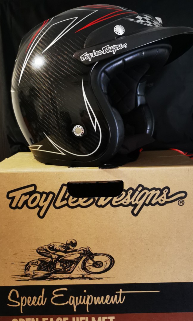 Troy lee designs open face helmet best sale