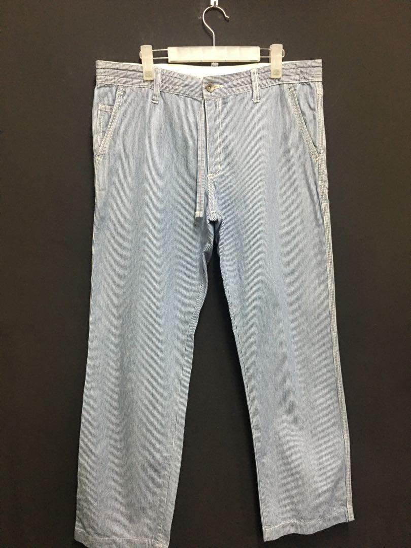 Uniqlo Hickory Pants UJ JEANS size 37 