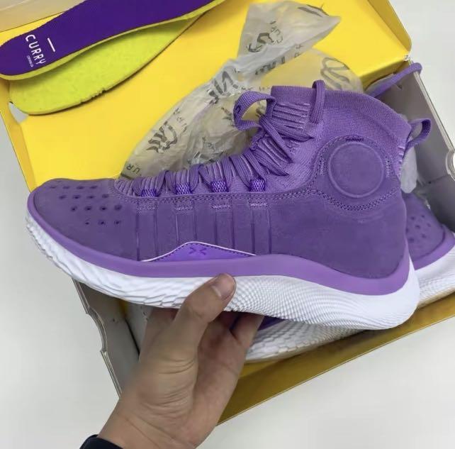 Under Armour Curry 4 Flotro Purple Curry Lucky Shoes Men s