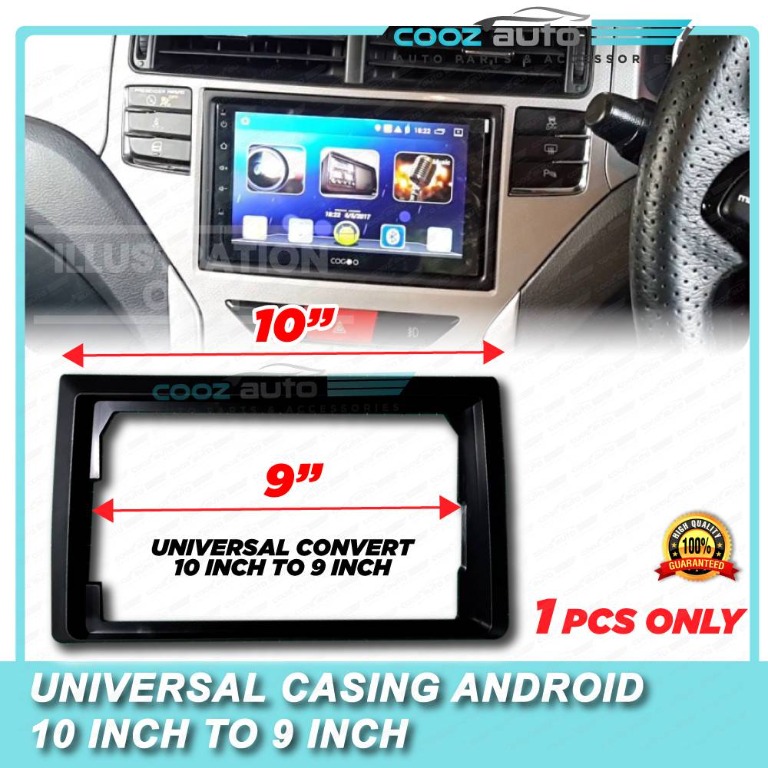 Universal Convert 10 To 9 Android Double Din Player Casing Adaptor 10