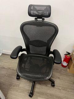 Used Herman miller classic areon chair with headrest