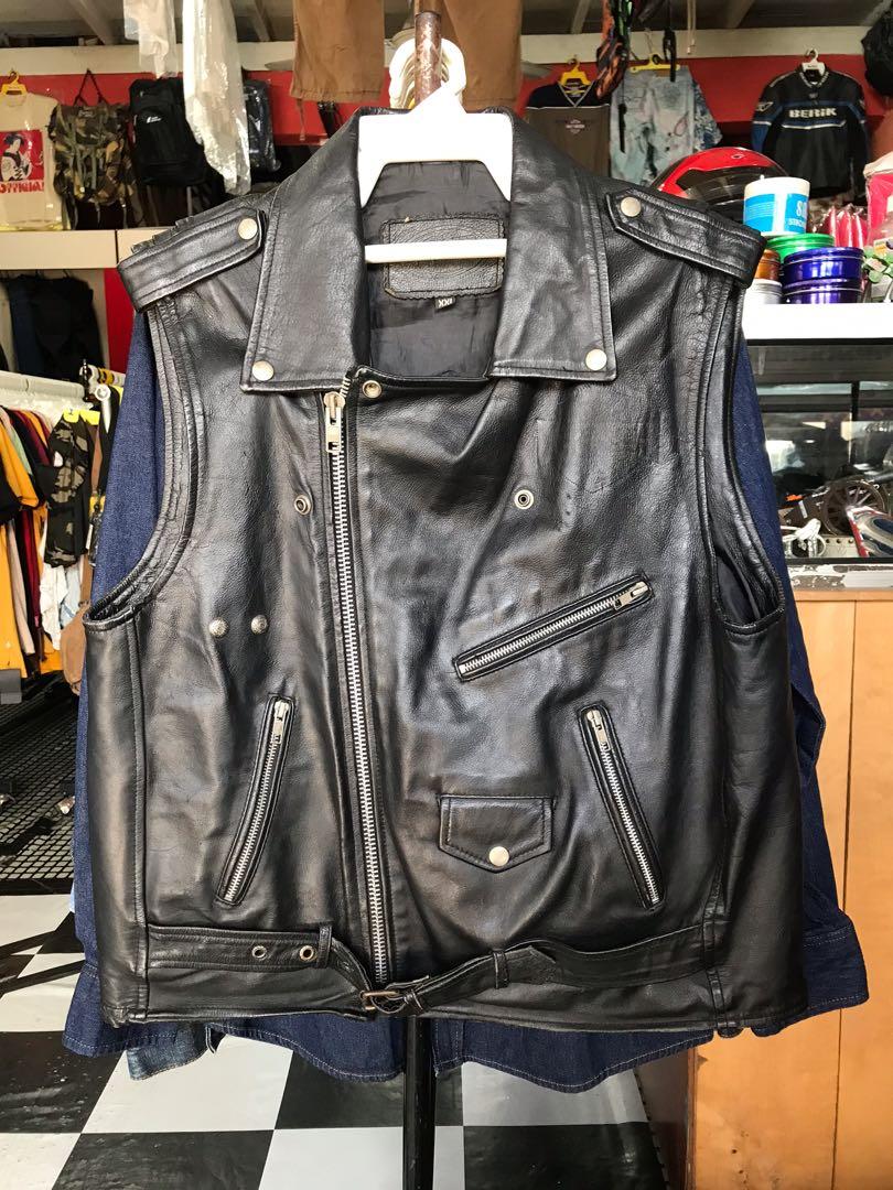 Vest Kulit Men s Fashion Tops Sets Vests on Carousell