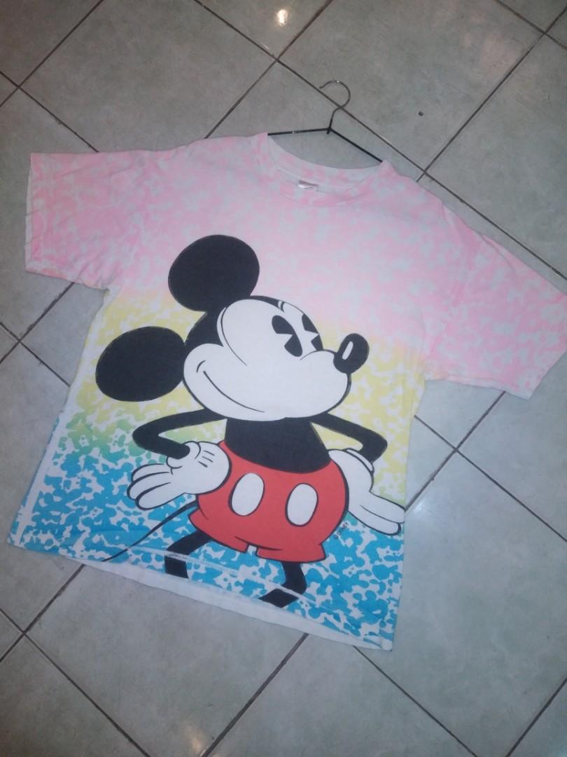 vintage mickey mouse big print (looks 