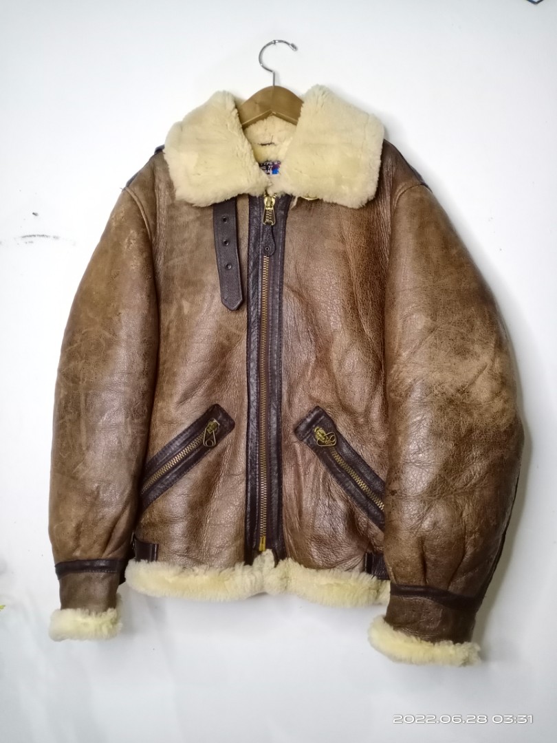 Schott sherpa jacket top