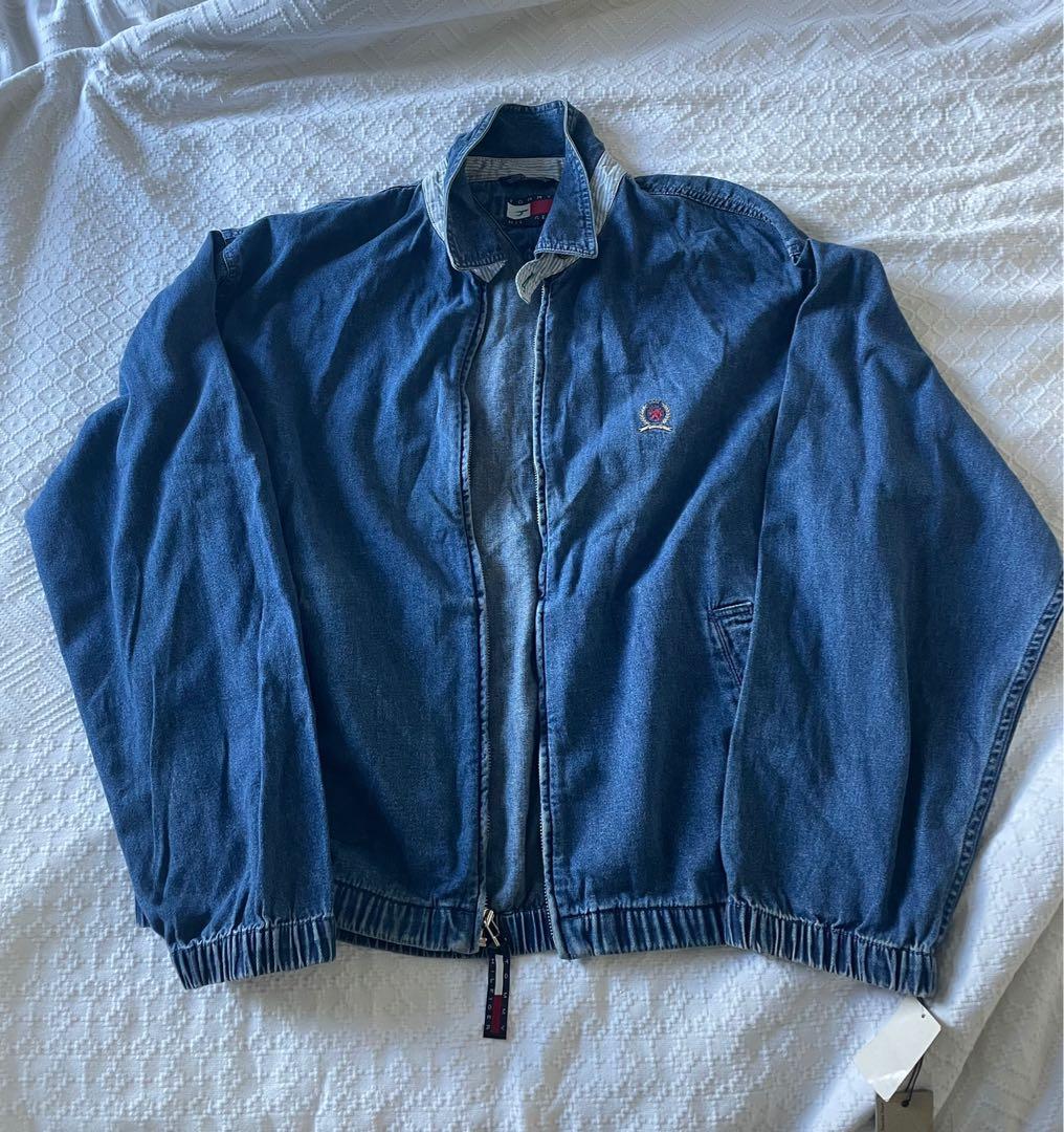 vintage tommy hilfiger denim jacket 