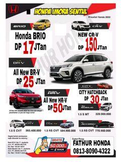 Wa 081380904322 DP ringan HONDA BR-V  | HONDA HRV | HONDA CRV | HONDA BRIO SATYA | BRIO RS URBANITE | HONDA BOGOR | HONDA IMORA SENTUL | HONDA JAKARTA CENTER | HONDA CIBINONG | PROMO HONDA  | HONDA DEPOK | SHOWROOM HONDA BOGOR | DEALER HONDA BOGOR