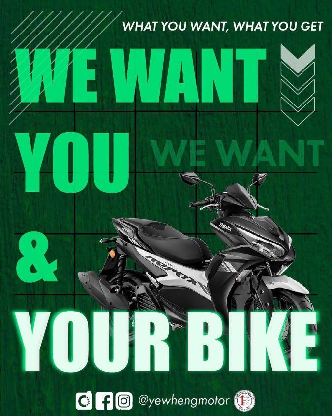 We want your bike sales