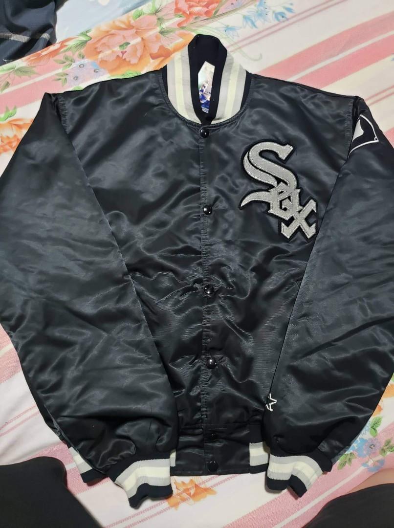 Vintage 90s Medium Starter Chicago White Sox Retro MLB Windbreaker Jacket