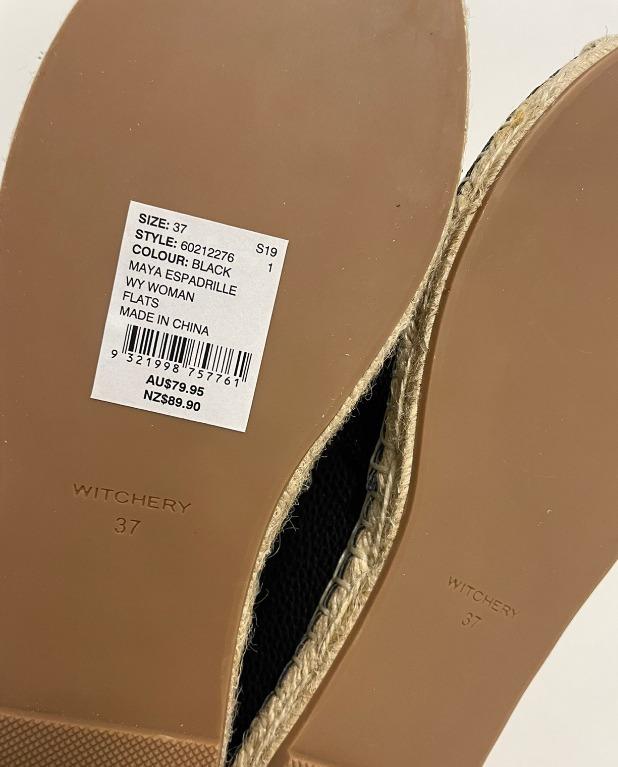 Witchery maya espadrille store
