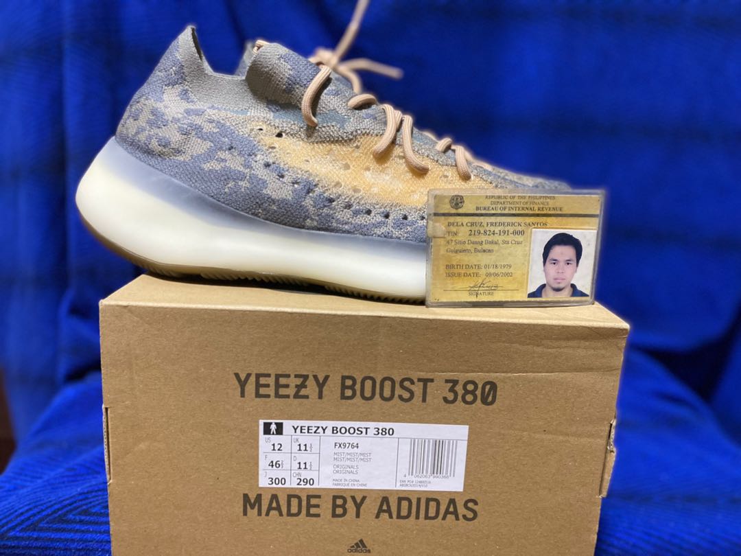 Yeezy 380 mist US12