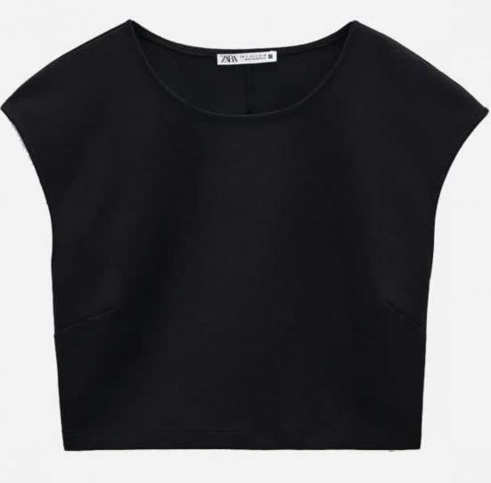 Zara Crop Top (Category: Sleeveless) located in Quezon City. Submitted by smallpetite (Listing ID 1169086197, Image 1). Description: Size small Bought from here .