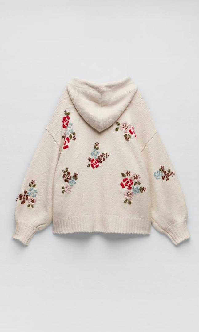 ZARA Embroidered Hoodie - Limited 
