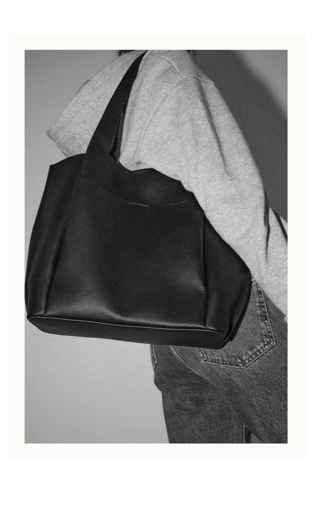 Zara minimal tote bag new arrivals