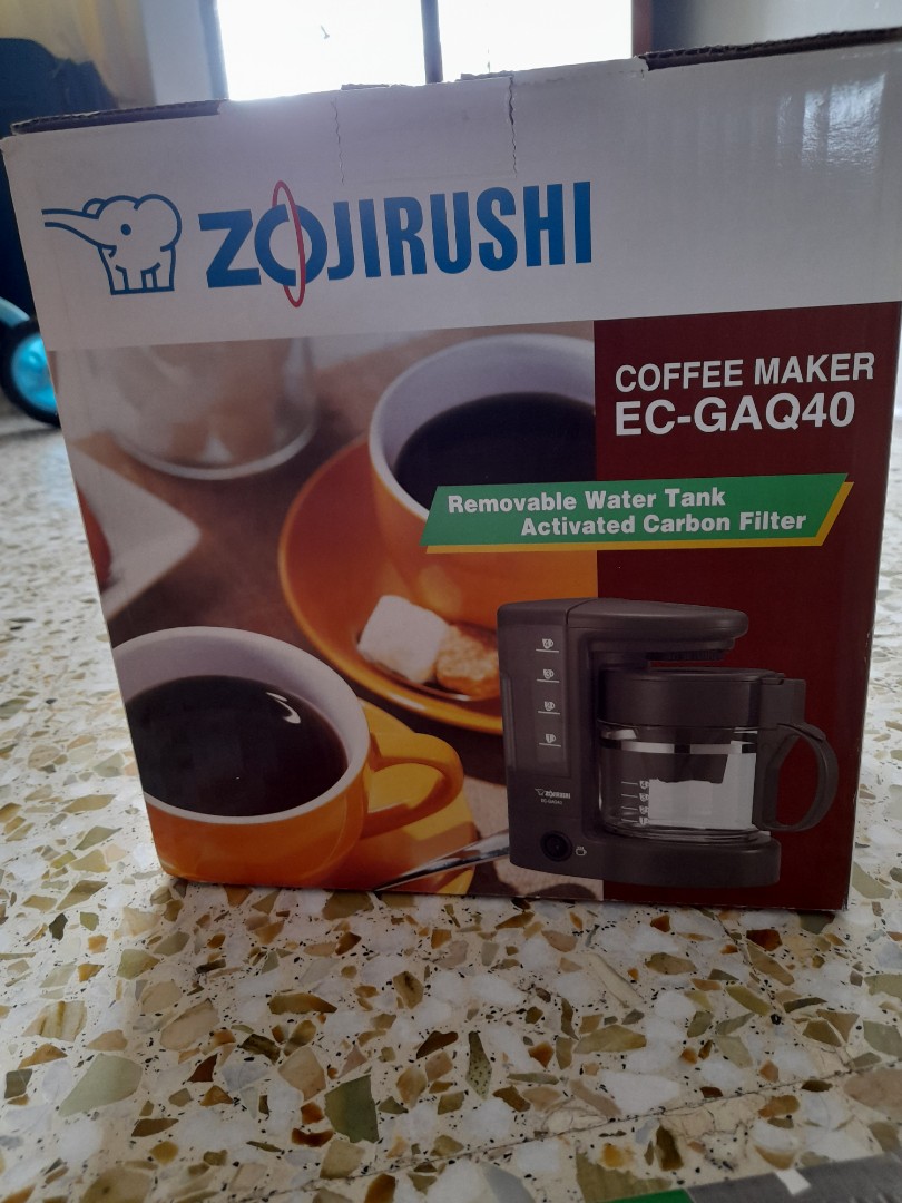 Coffee Maker Zojirushi ECGAQ40, TV & Home Appliances, Kitchen Appliances, Coffee Machines