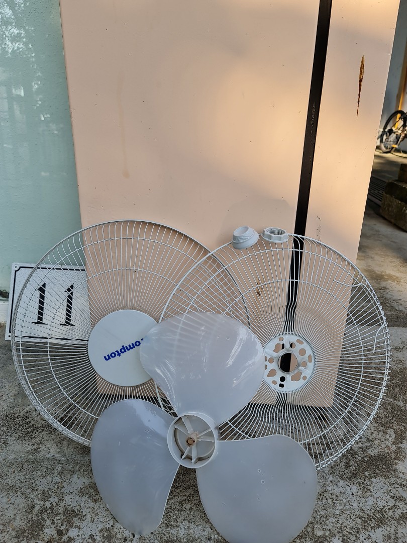16" Wall fan parts made in India brand. Able to tab the brand in Google