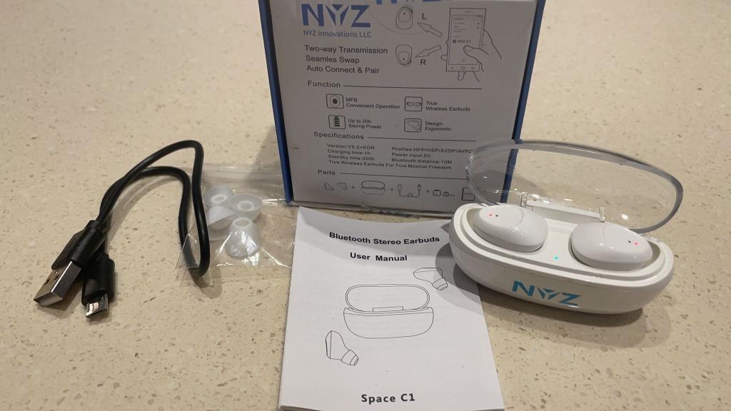 Nyz earbuds best sale pairing