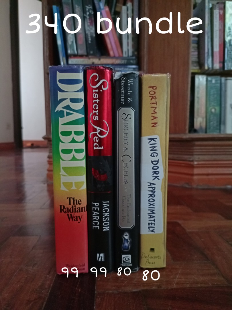 4 hardbound books for 340, Hobbies & Toys, Books & Magazines, Fiction ...