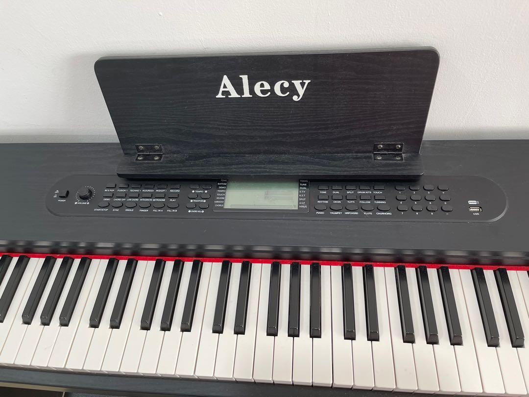 88 Keys Hammer Weighted Digital Piano With LCD Display Screen, Hobbies