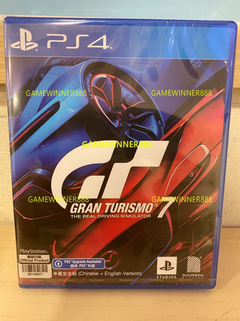 《今日快閃價》全新PS4遊戲GT7 GT賽車7 跑車浪漫旅7 GRAN