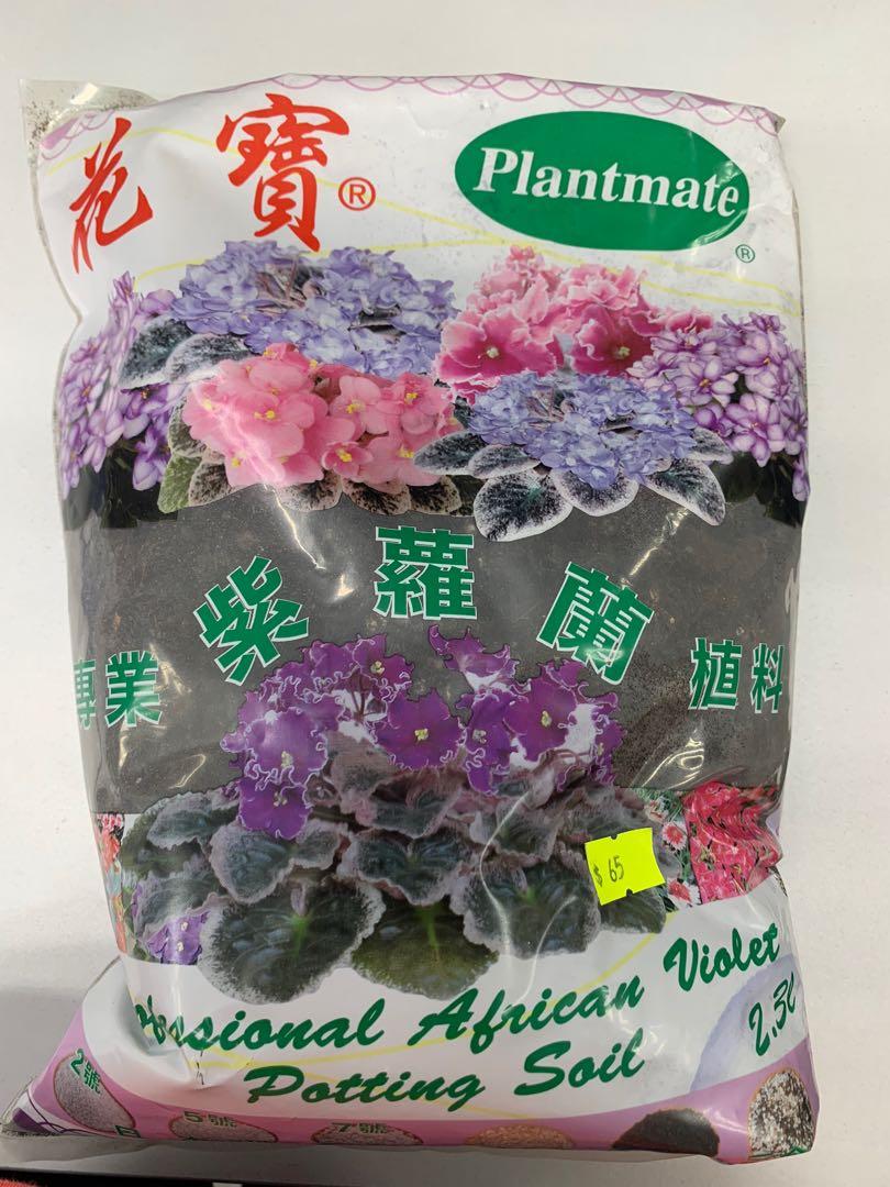 花寶紫羅蘭泥violet Soil 傢俬 家居 園藝 土壤和肥料 Carousell